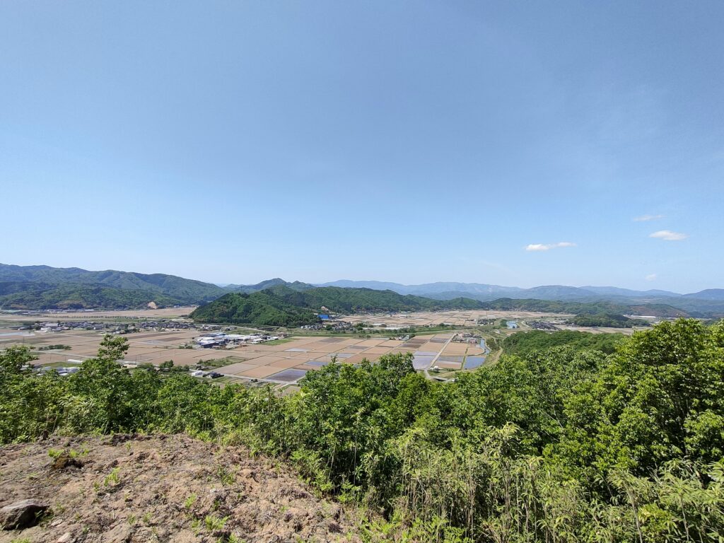 山頂からの眺め