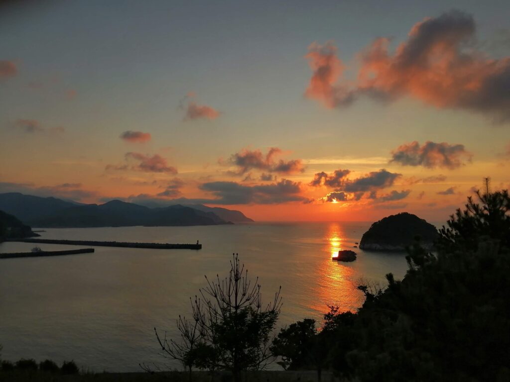 Nova lite 3 で撮った夕景