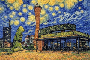 AIが描いたゴッホ風絵画